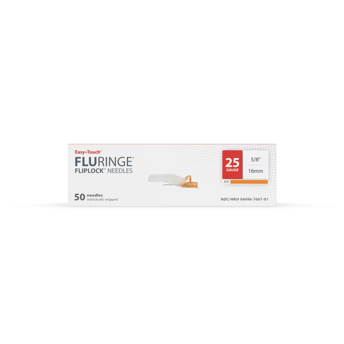Easy Touch FlipLock Needles, 25G 5/8” 16mm, 815200