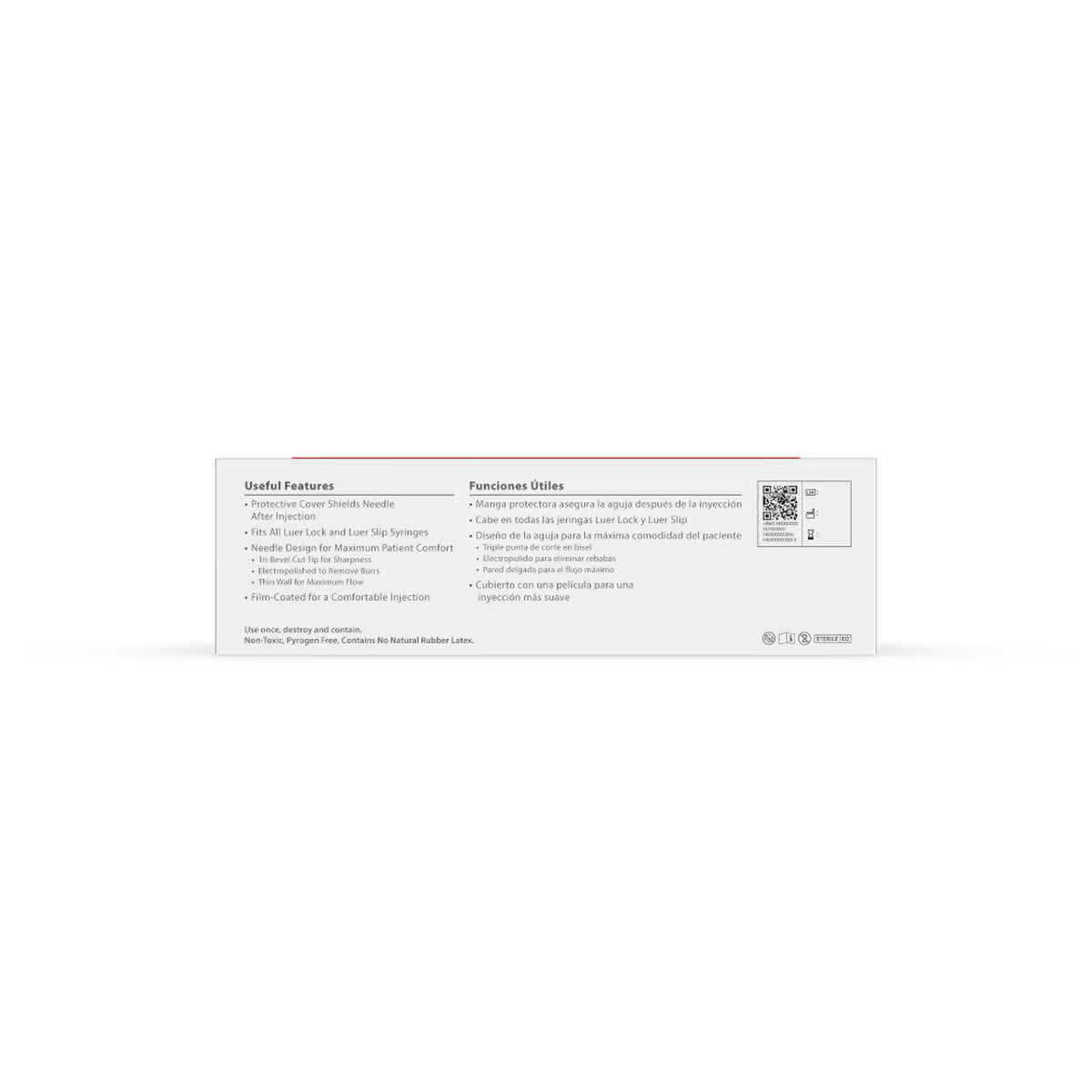 Easy Touch FlipLock Needles, 25G 5/8” 16mm, 815200