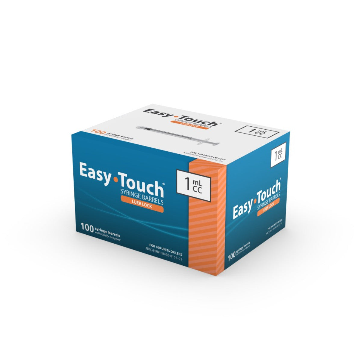 Easy Touch Luer Lock Barrel 1 ml, 802010