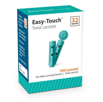 Easy Touch Twist Lancets 32G, 832101, Box of 100